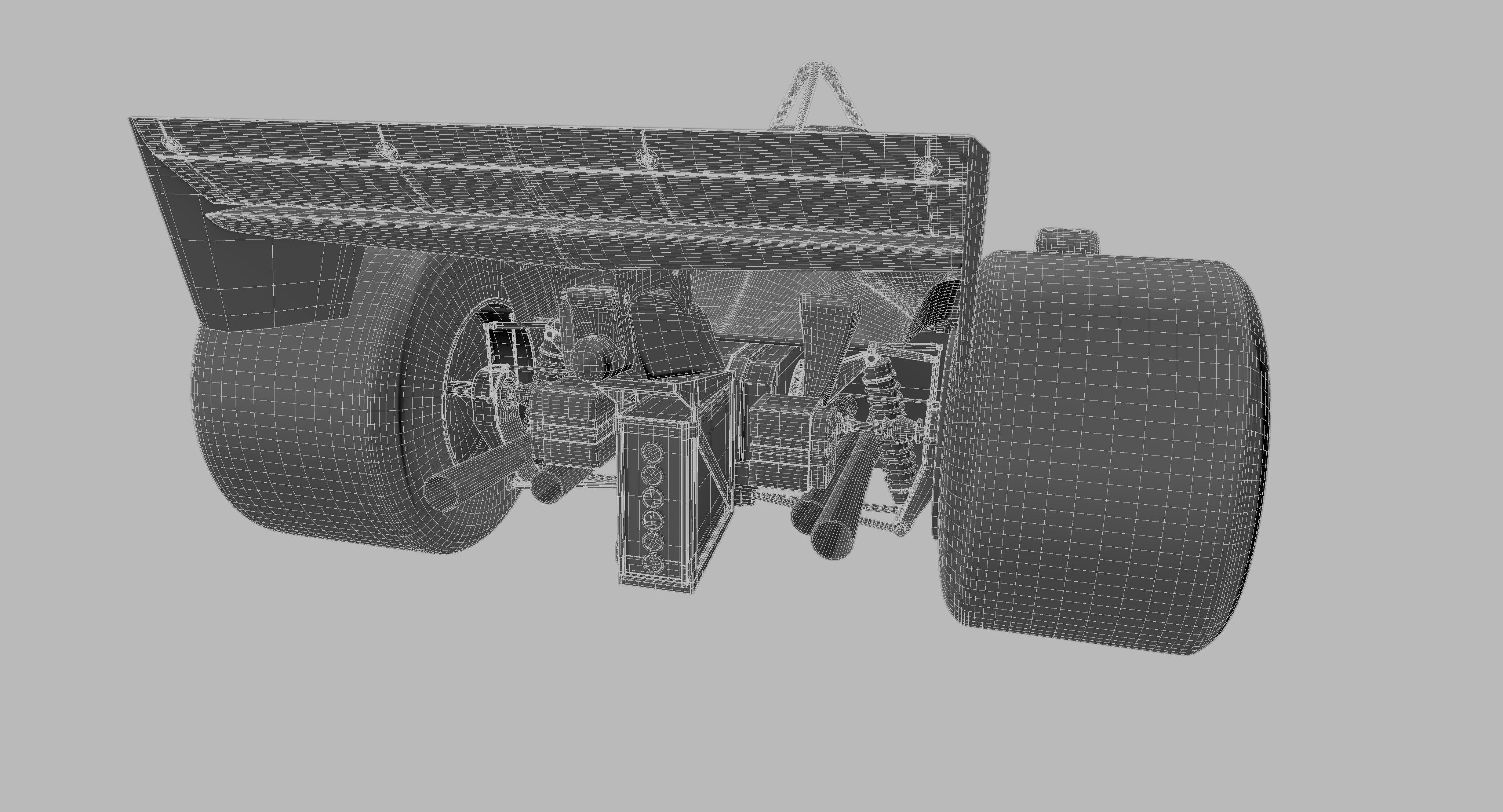 1976 Ferrari 312T 3D model_5