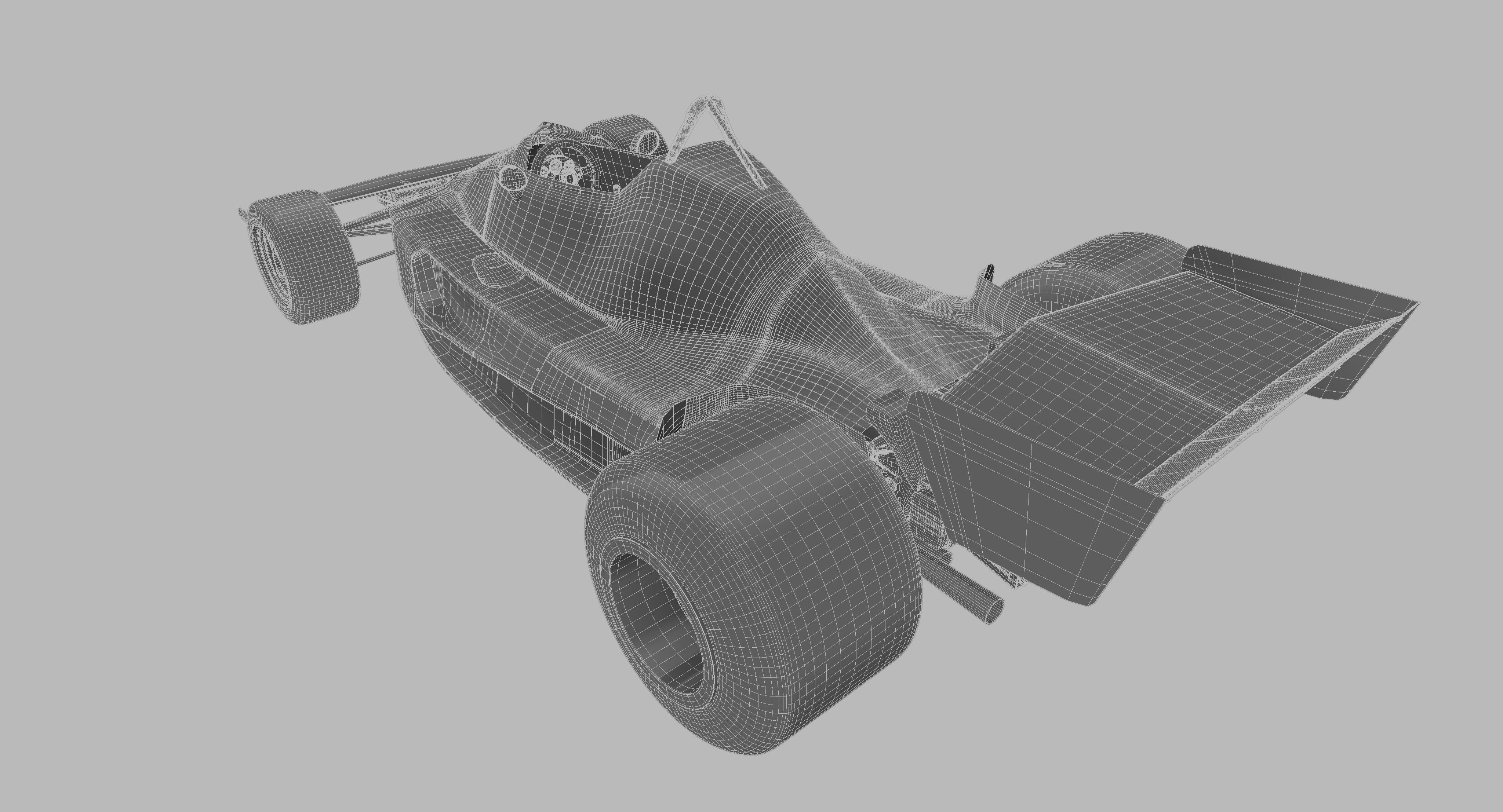1976 Ferrari 312T 3D model_11