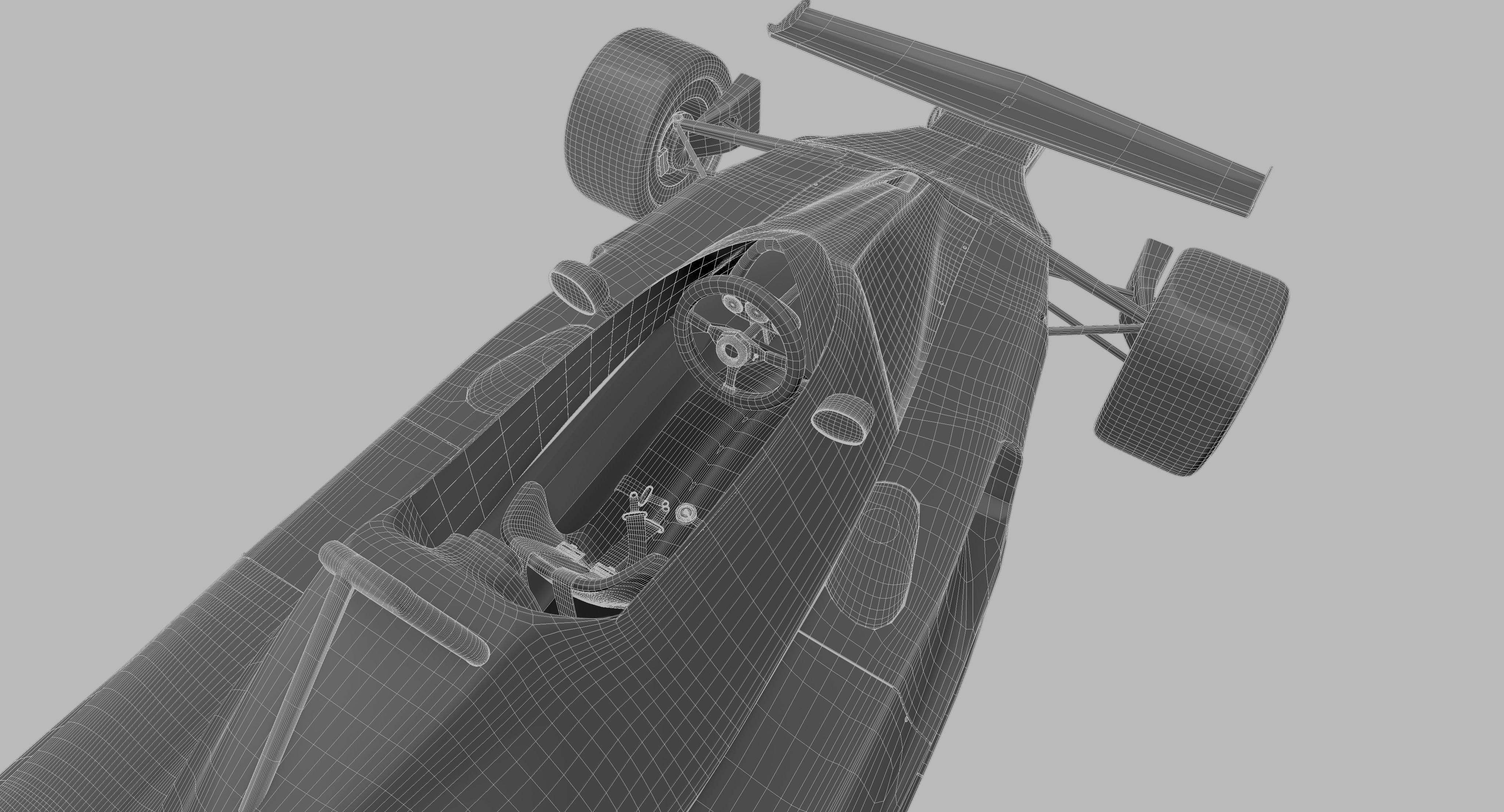 1976 Ferrari 312T 3D model_7