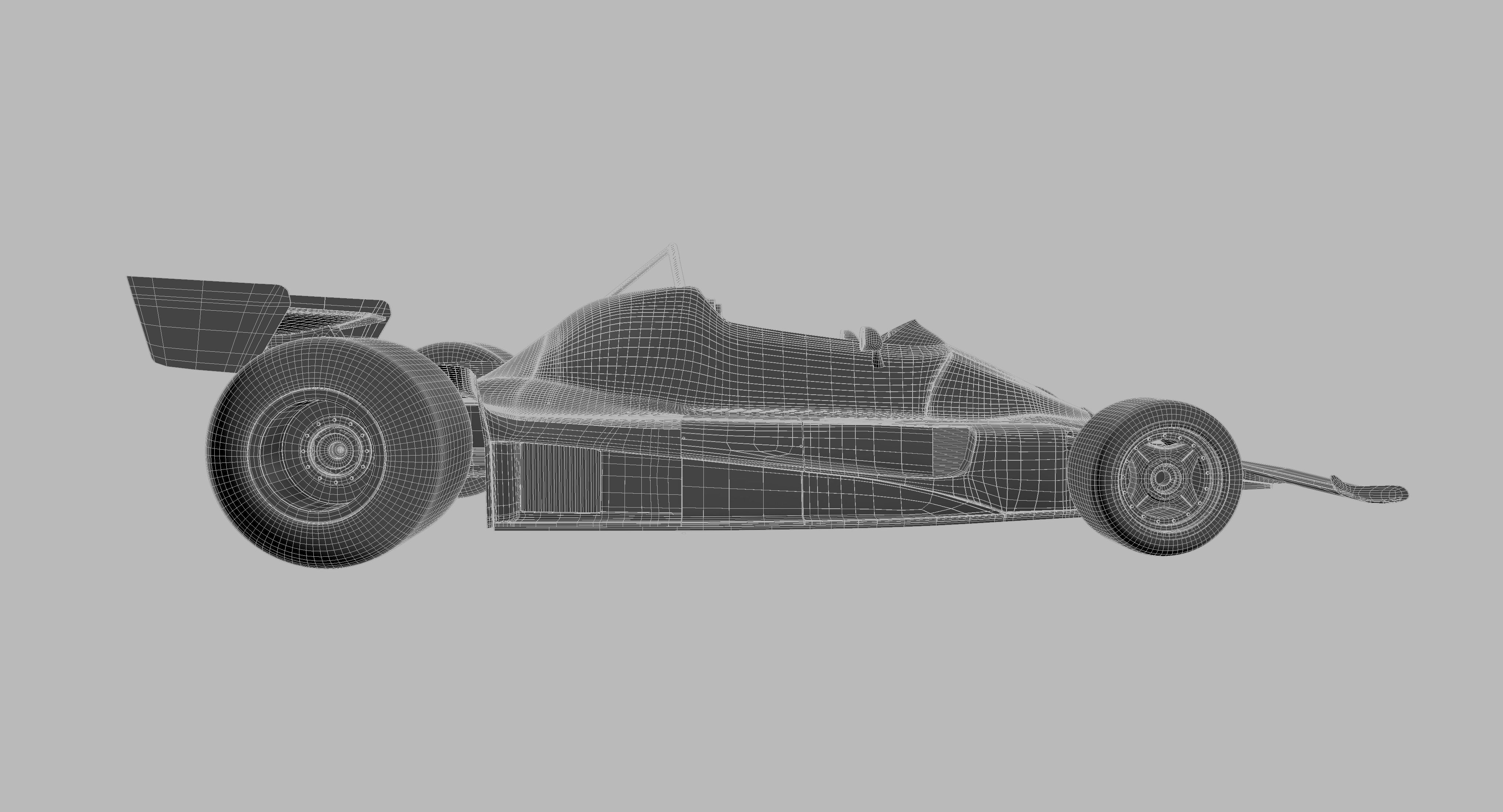 1976 Ferrari 312T 3D model_9