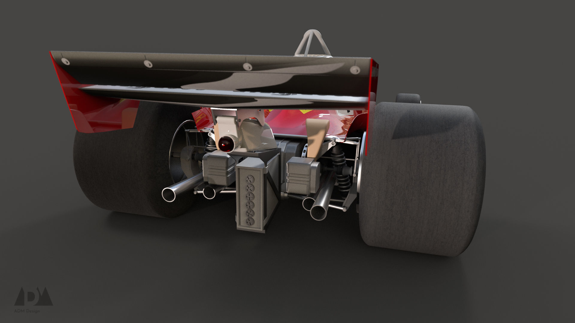 1976 Ferrari 312T 3D model_4