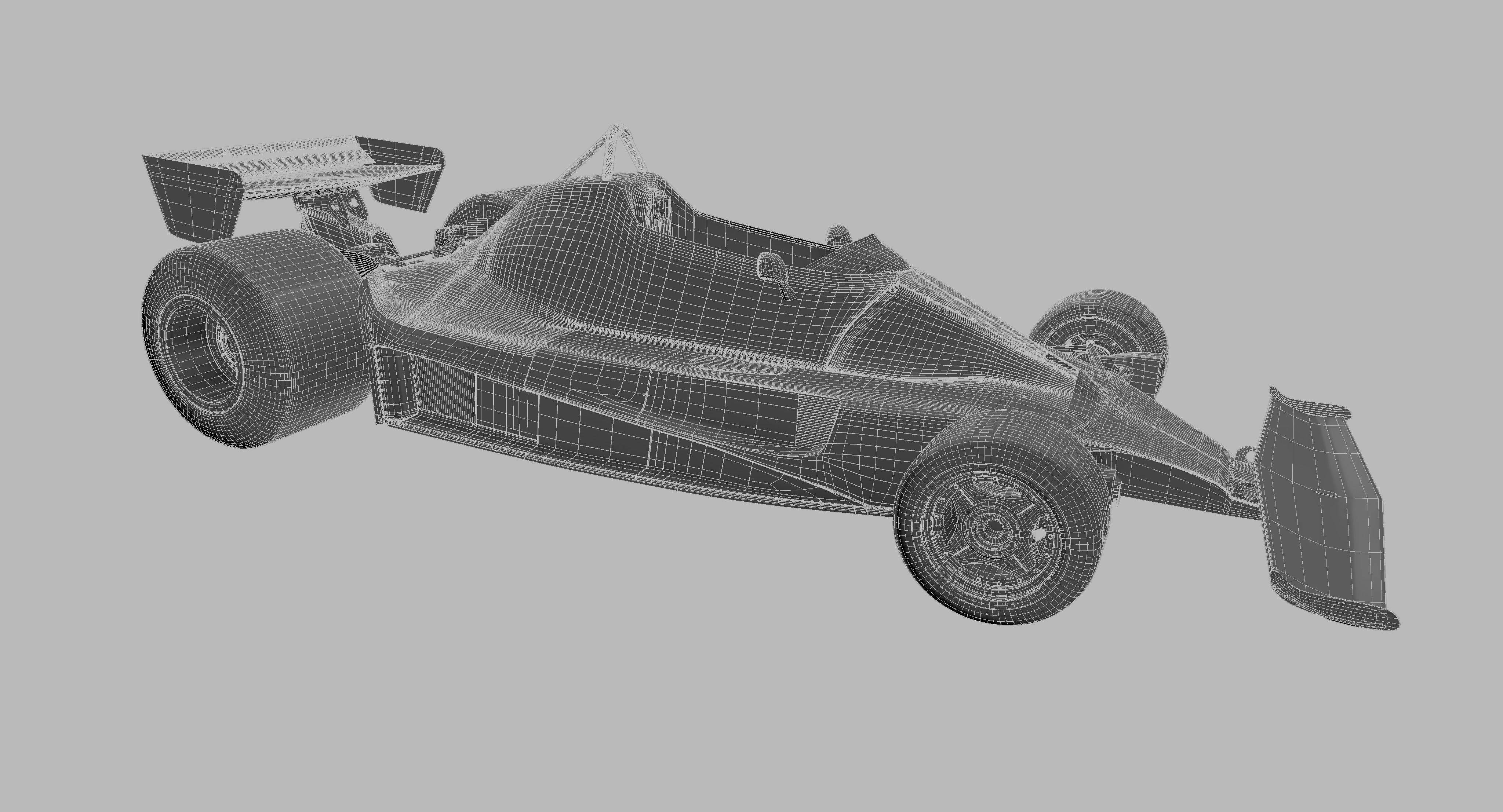1976 Ferrari 312T 3D model_1