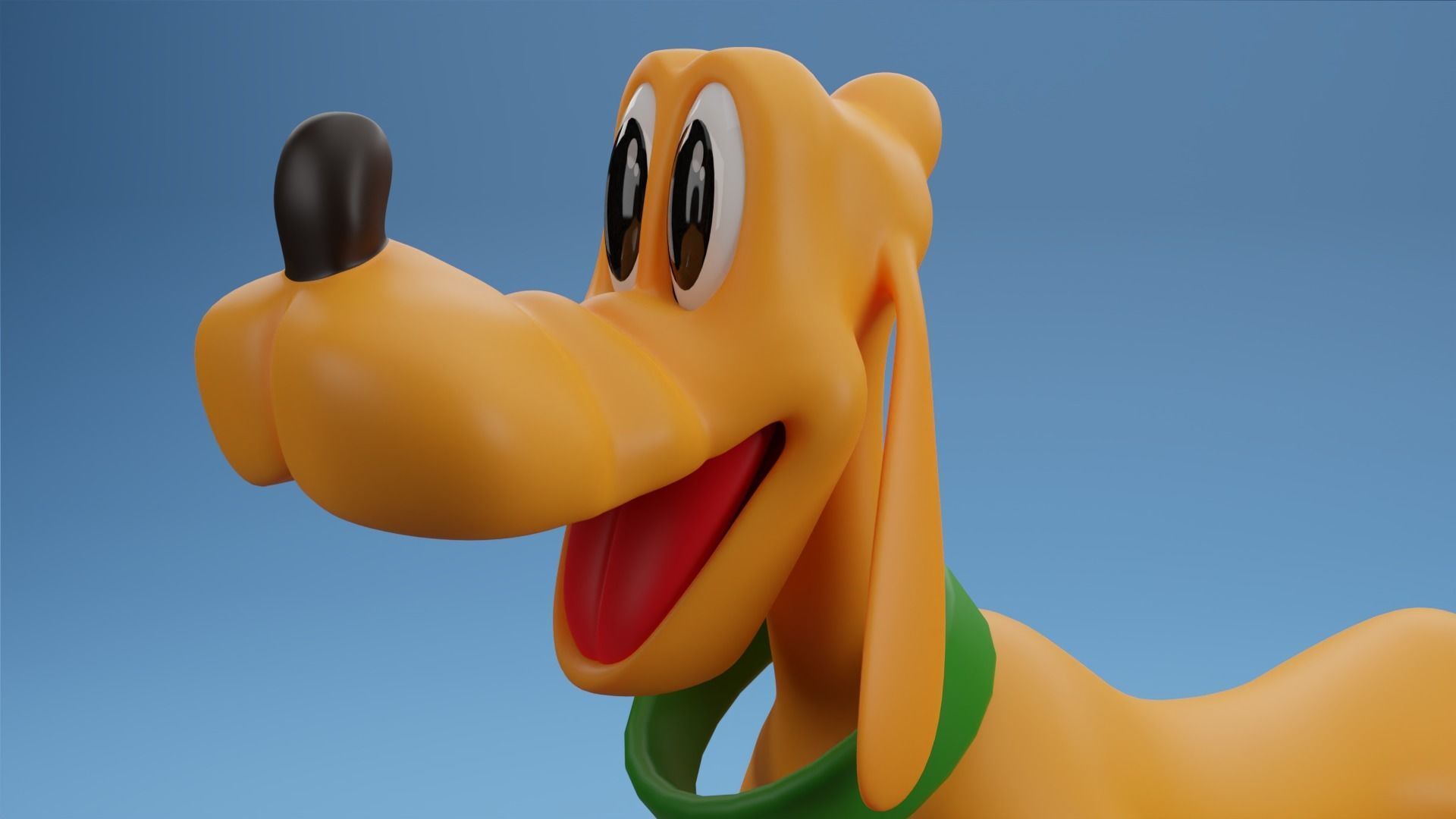 Pluto 3D model_6