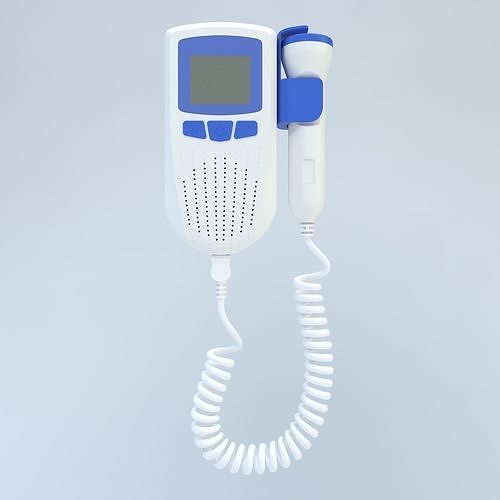 Fetal Doppler 3D model