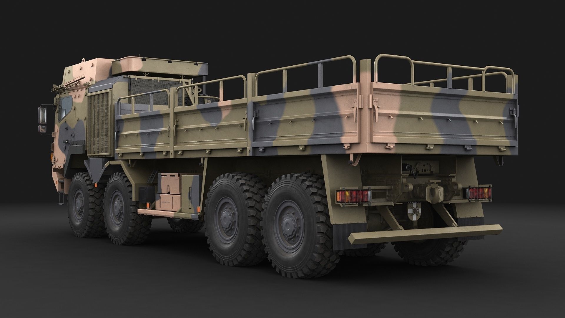MAN HX77 Armor 3D model | CGTrader