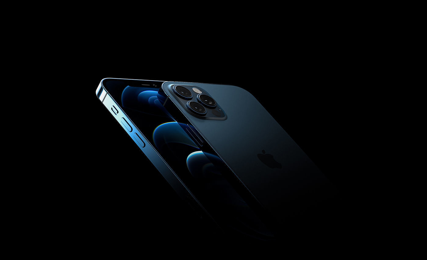 iPhone 12 Pro 3D Model Scene File Blender with Octane 3D model_1
