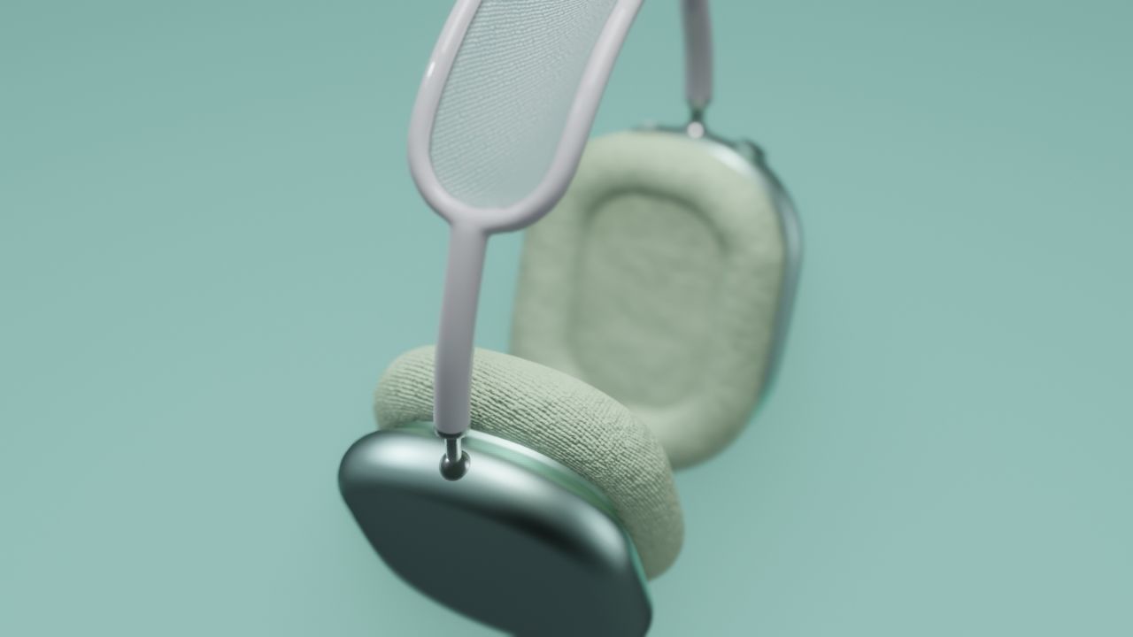 Airpod pro max - Apple airpod 3D model_5