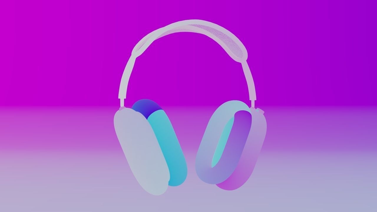 Airpod pro max - Apple airpod 3D model_9