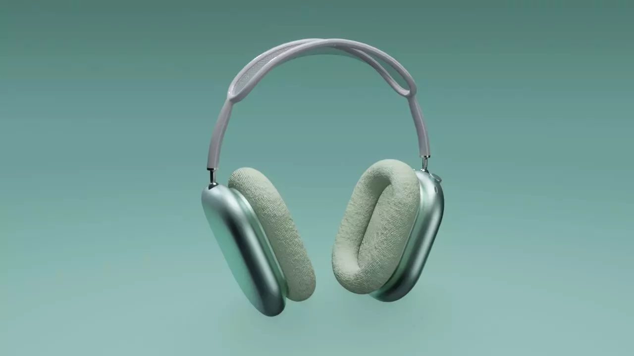 Airpod pro max - Apple airpod 3D model_0