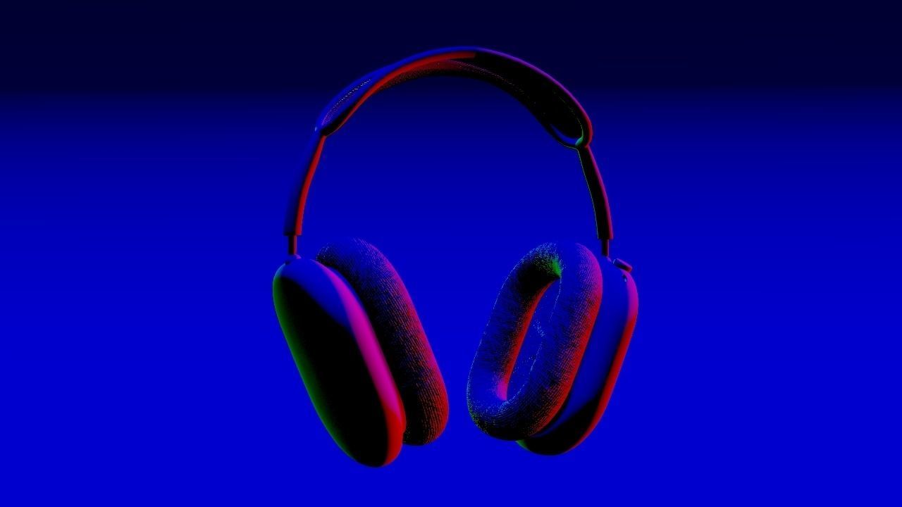 Airpod pro max - Apple airpod 3D model_11