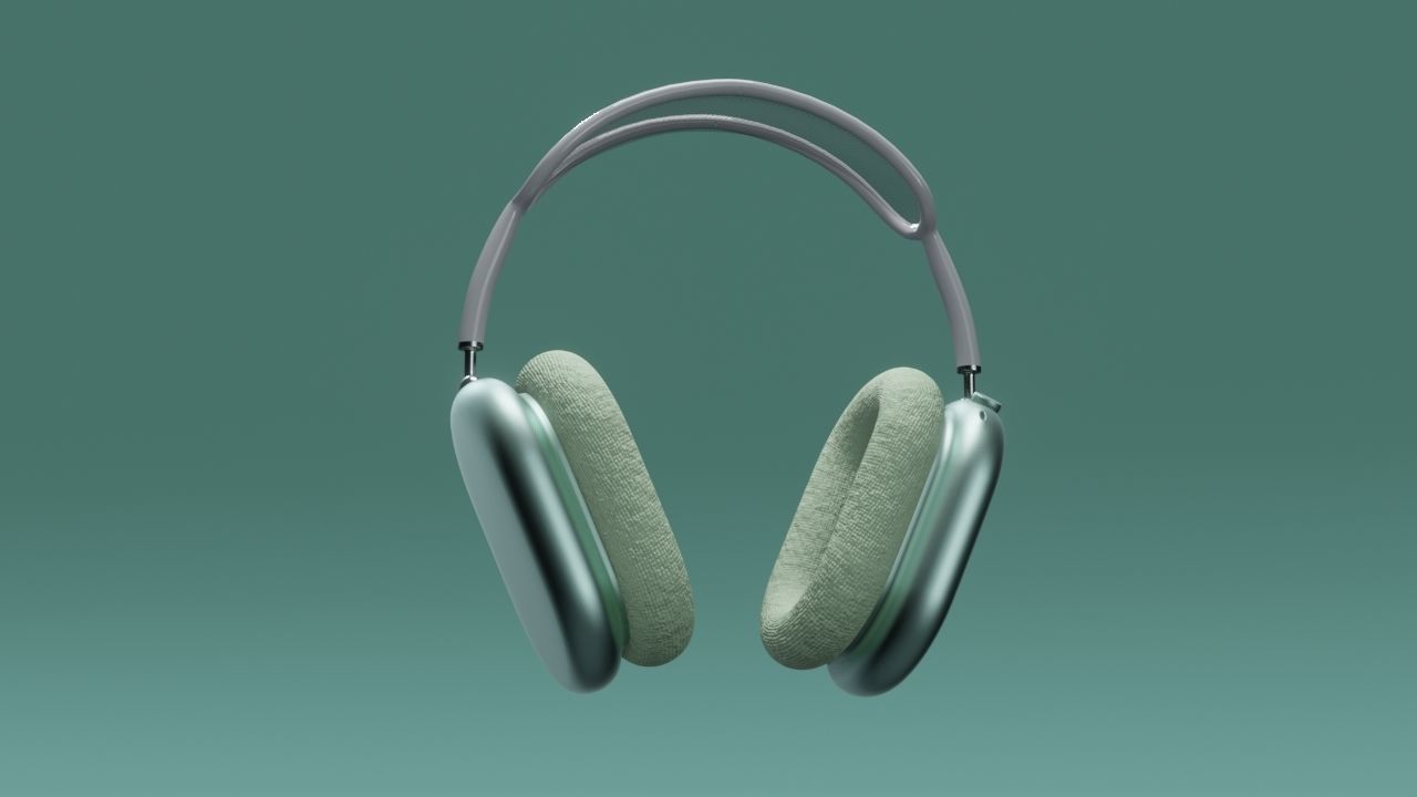 Airpod pro max - Apple airpod 3D model_2