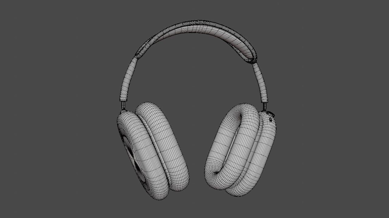 Airpod pro max - Apple airpod 3D model_7