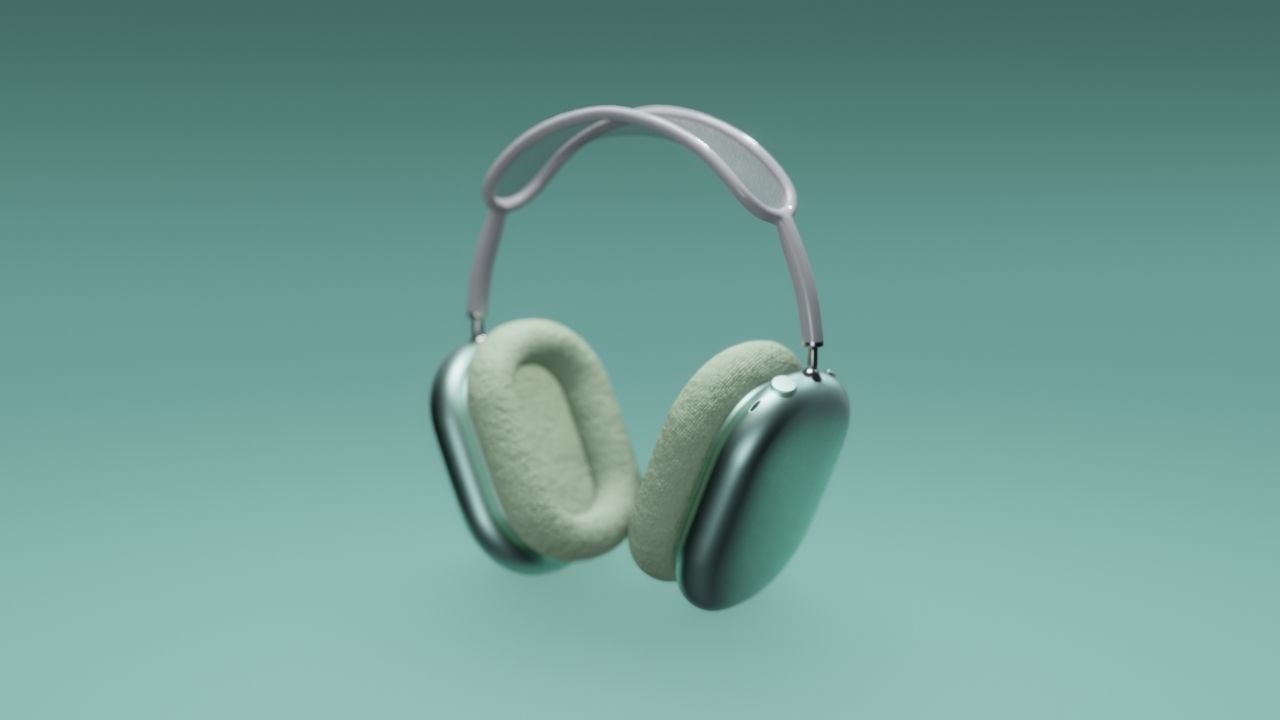 Airpod pro max - Apple airpod 3D model_4