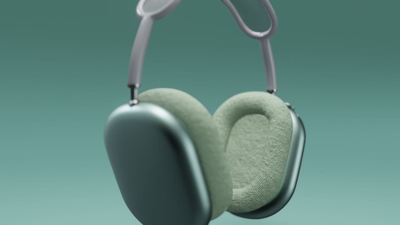 Airpod pro max - Apple airpod 3D model_1