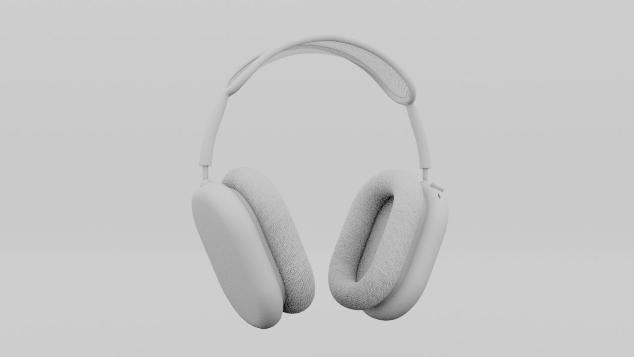 Airpod pro max - Apple airpod 3D model_8