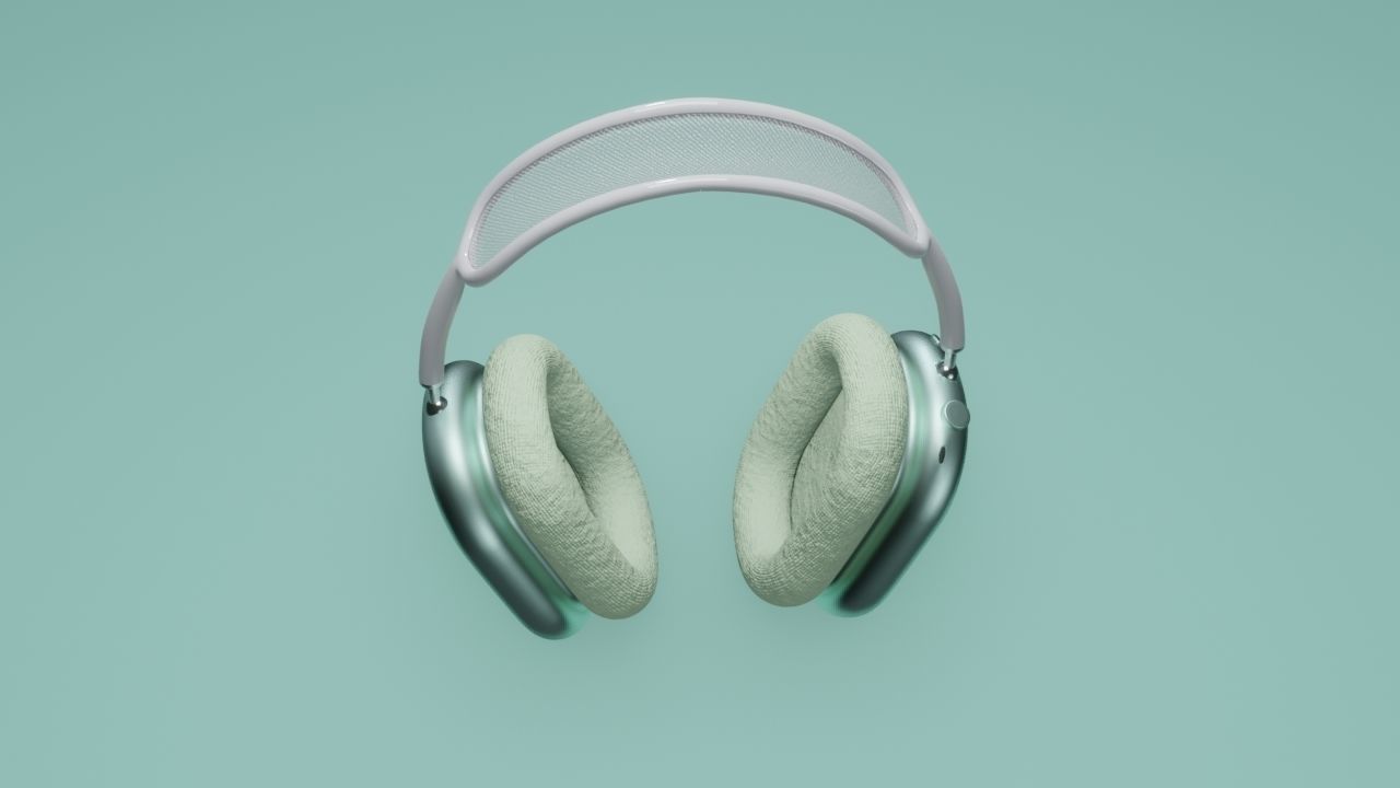 Airpod pro max - Apple airpod 3D model_3