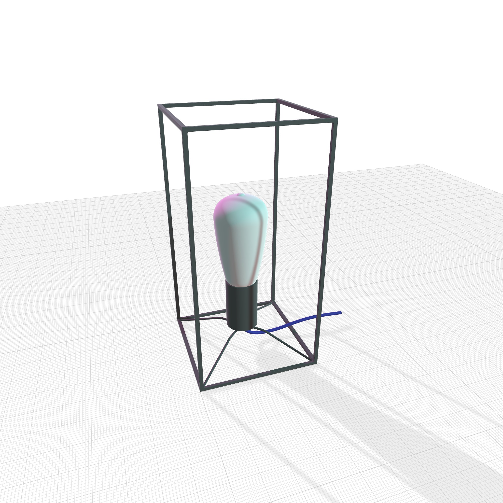 Brynnlea Table Light Lamp - 2 Colour 3D model_3