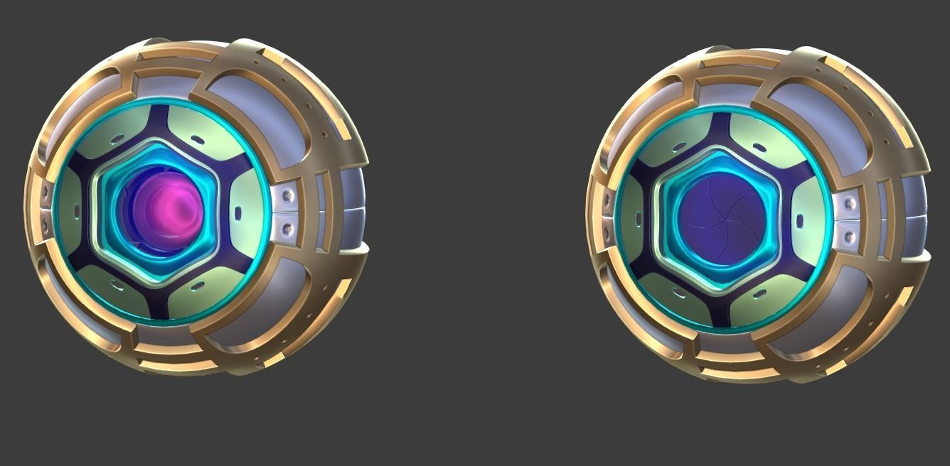 Droid Head part 3D model_3