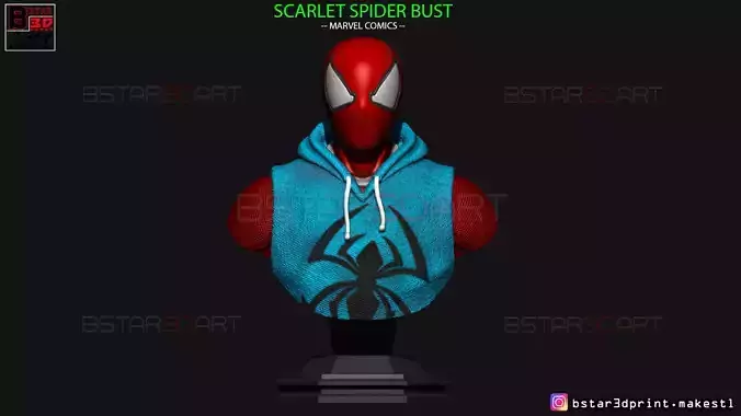 Scarlet Spider Bust - Spider Man - Marvel Comics High quality