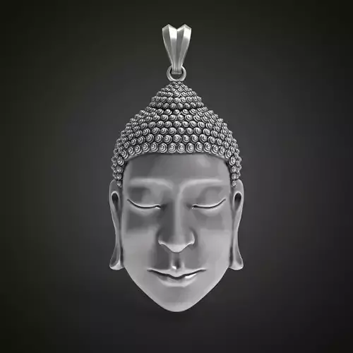 Buddha face pendant