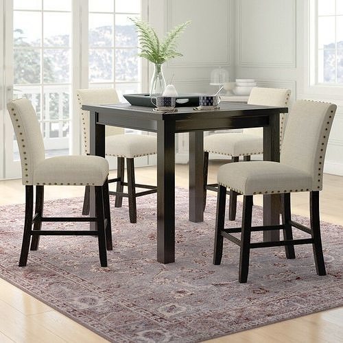 Stuckey Counter Diner Table Chair  Set 3D model
