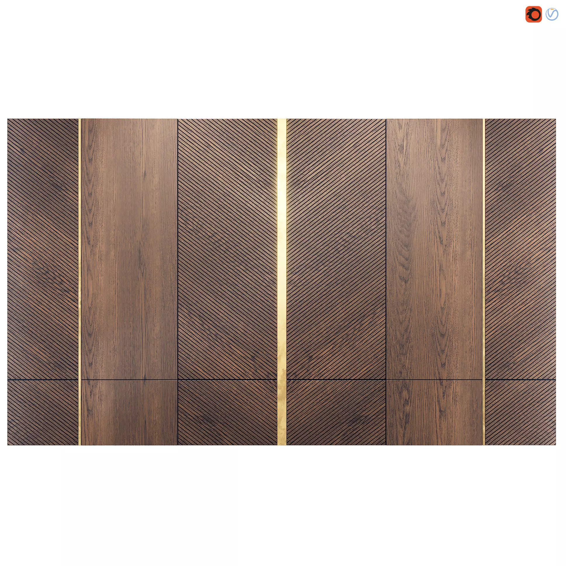 Hypnos decorative wall panel 3D model