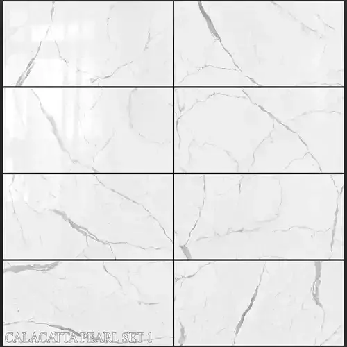 Decovita Calacatta Pearl 600x1200 Set 1