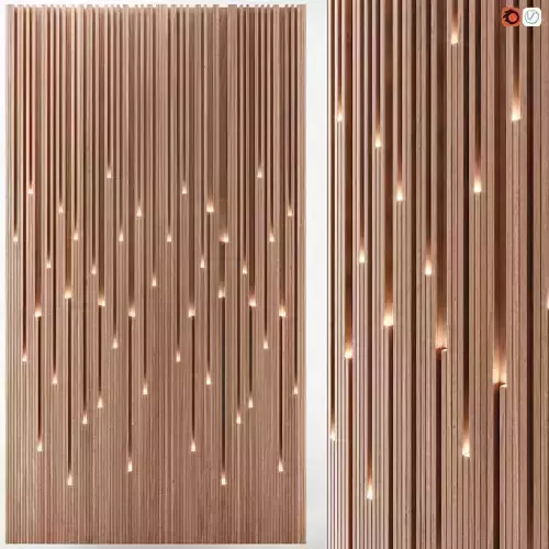 Lucerna illuminated wall panels
