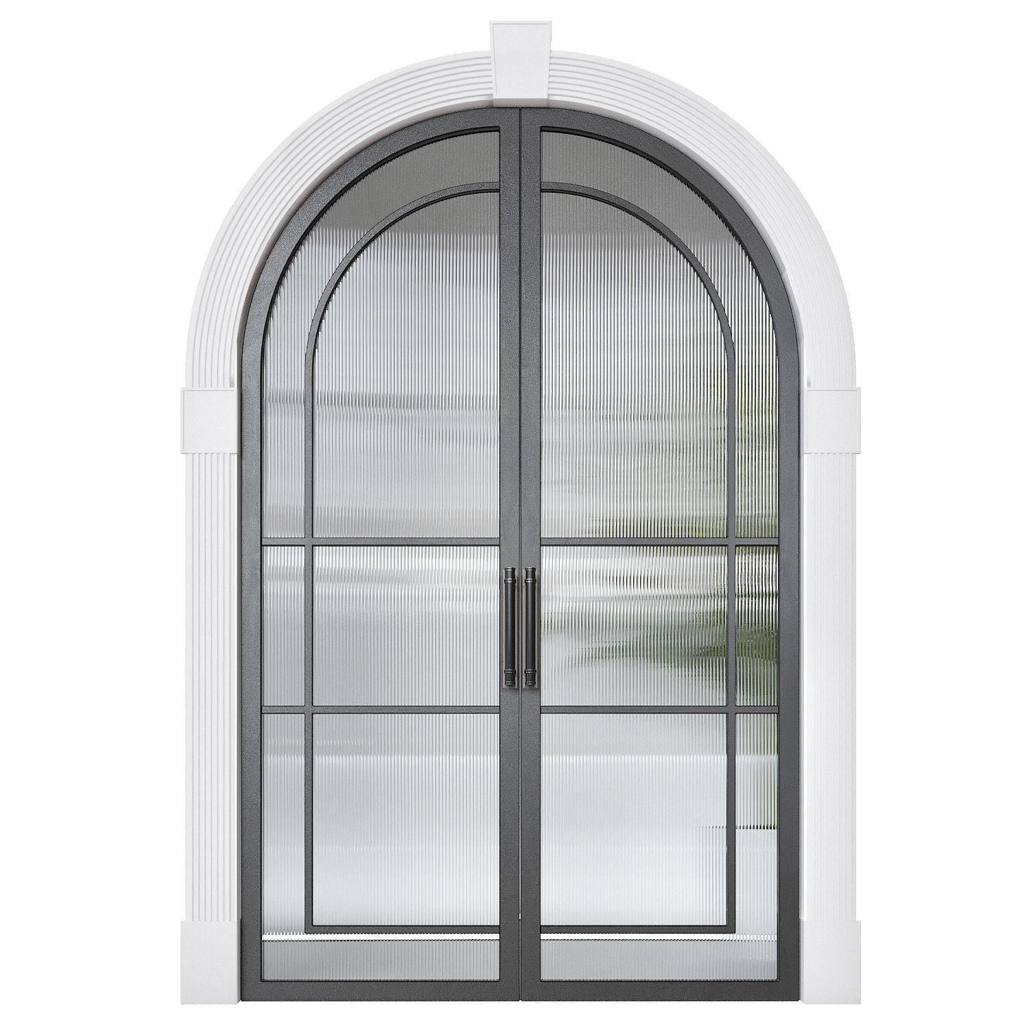 Classic doors 3D model_3