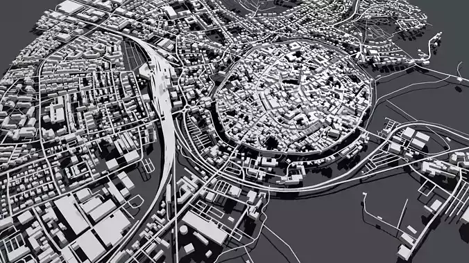 Cityscape Noerdlingen Germany