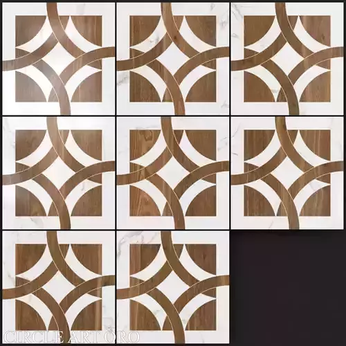 Decovita Circle Art Oro 600x600