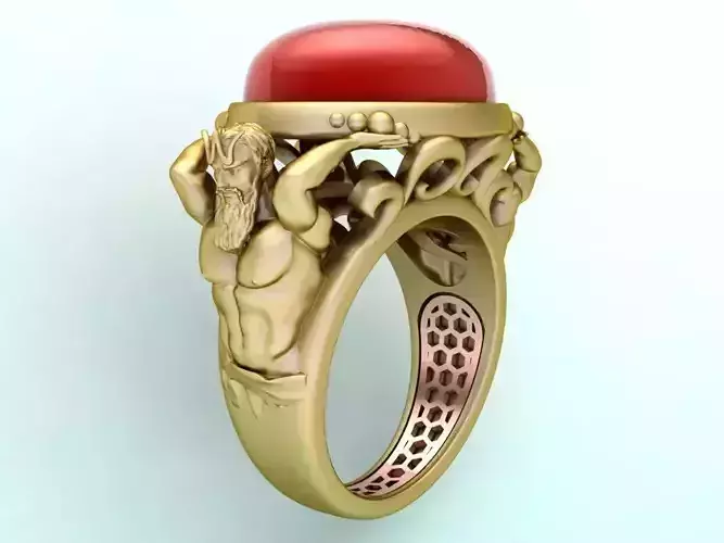 Mythical ring - Zeus rings - Ring of Greek Mythology -Mens rings