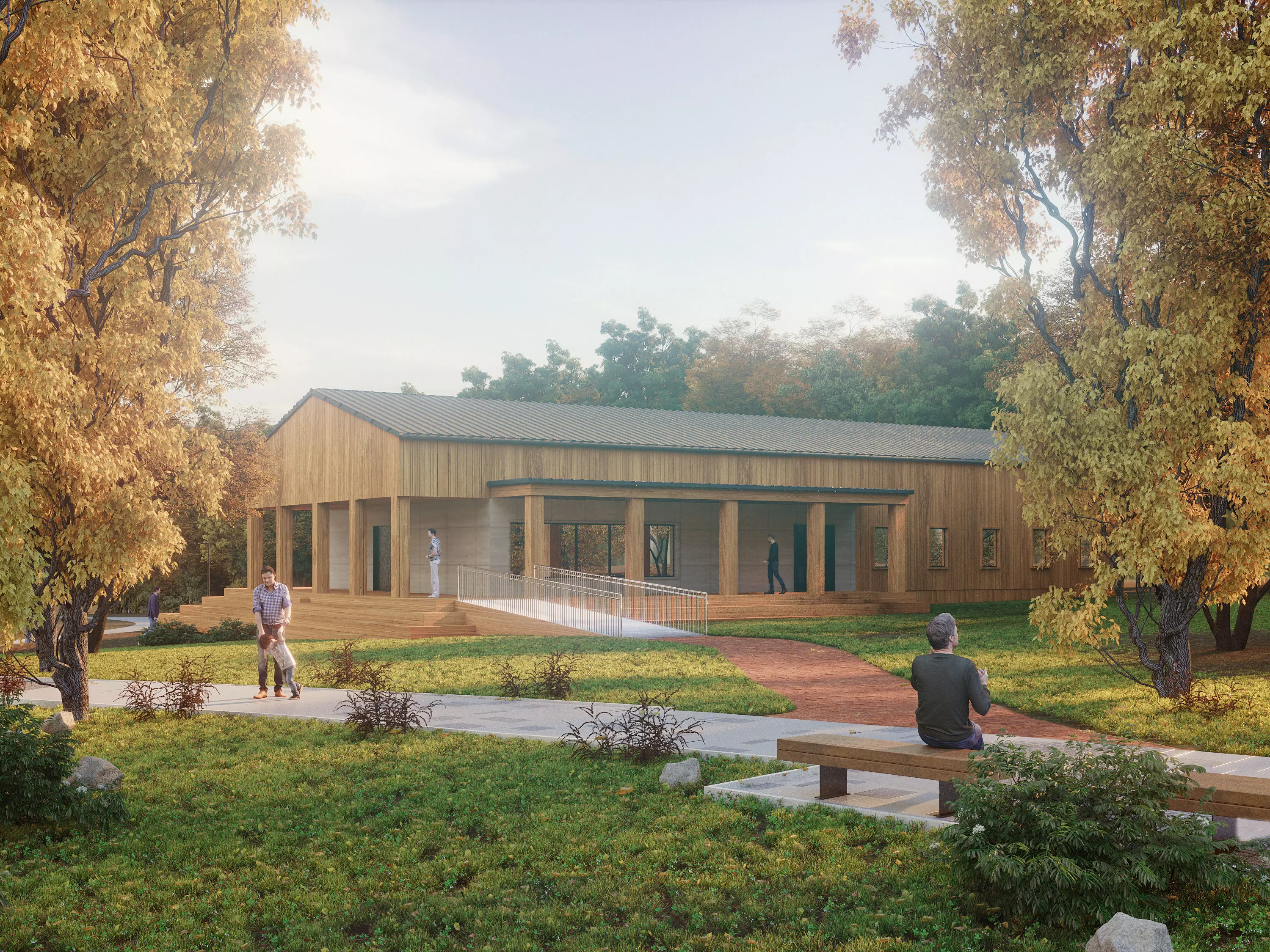 3D scene exterior 3D model_0