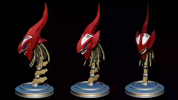 Billbine Head 3D model