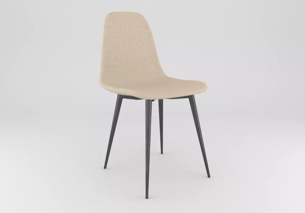 Silla Estilo Escandinavo 3D model_0