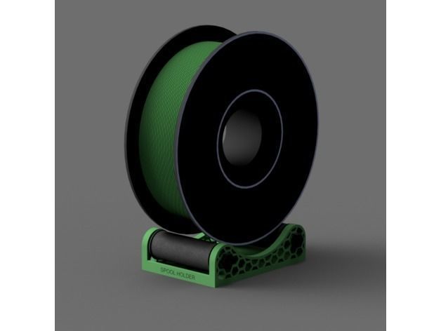 Hexagon Spool Holder Free 3D print model_4