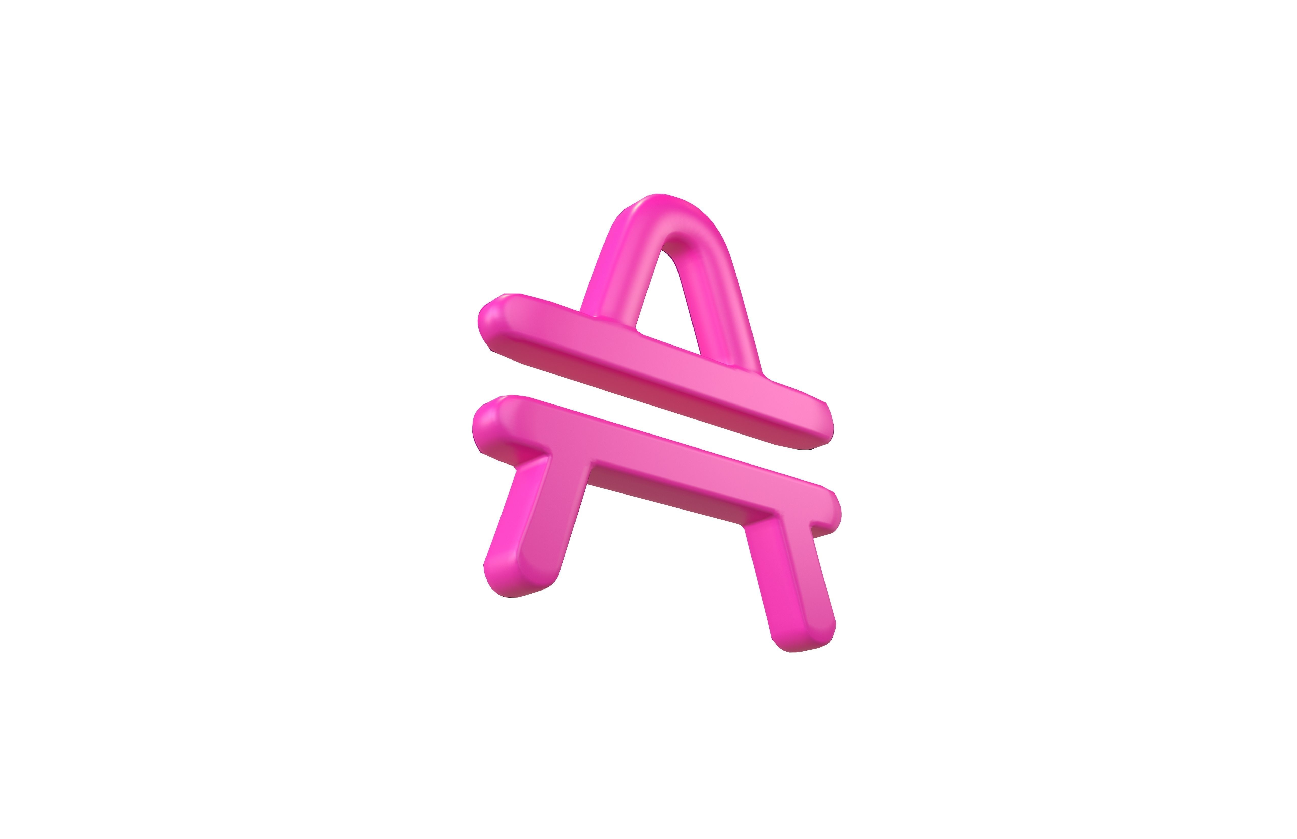 Amp Coin v2 001 Low-poly 3D model_3