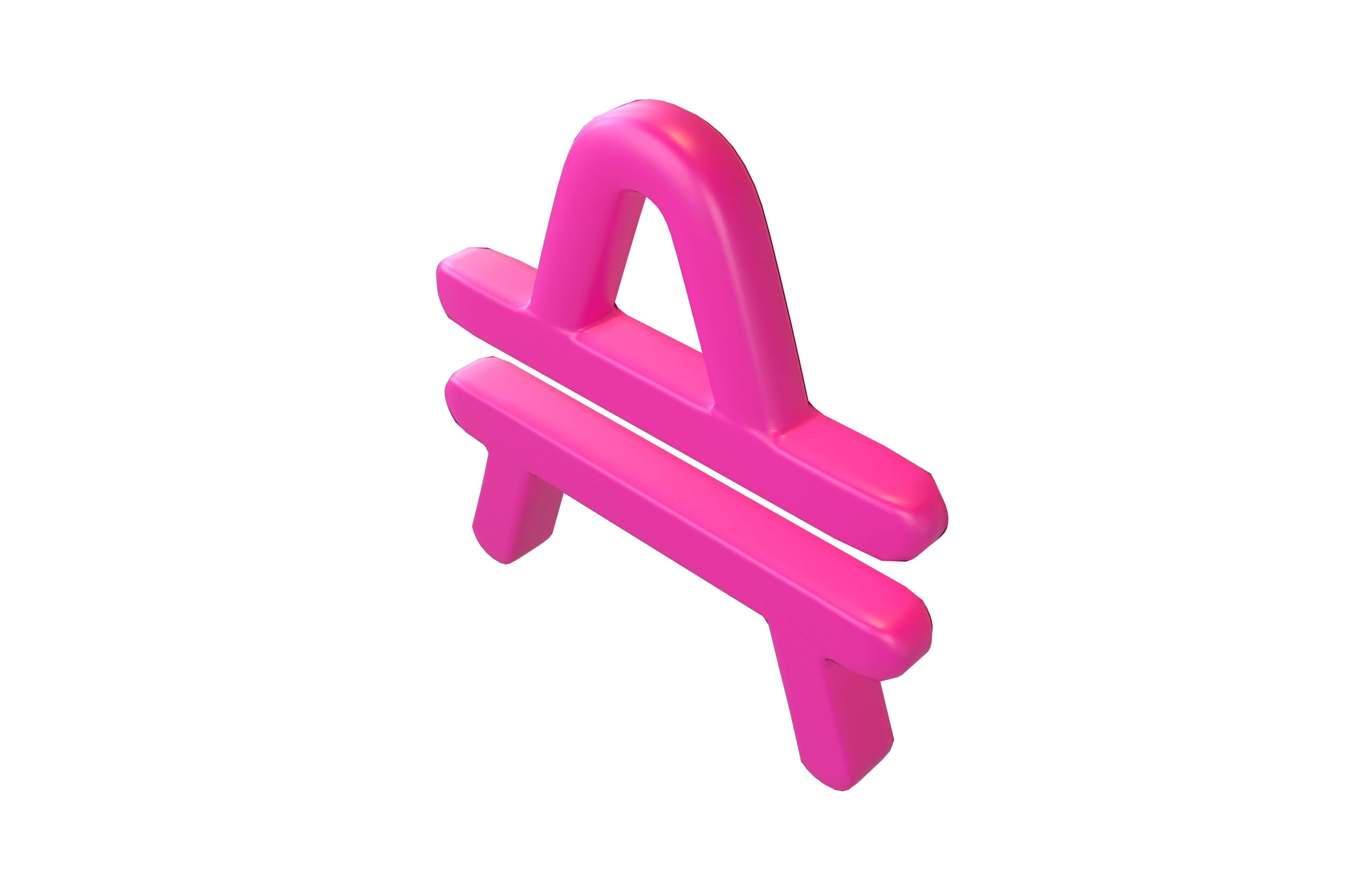 Amp Coin v2 001 Low-poly 3D model_2