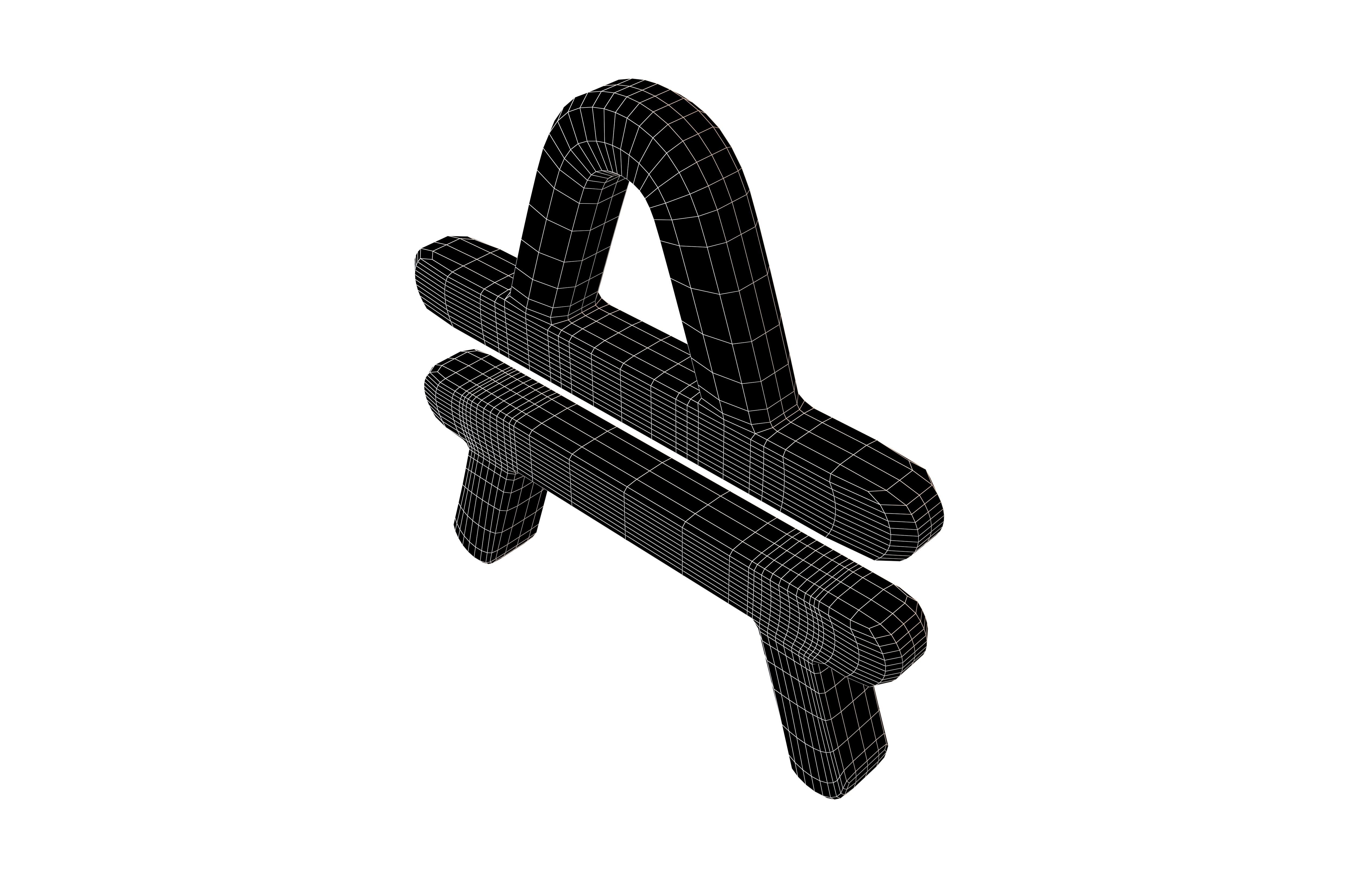 Amp Coin v2 003 Low-poly 3D model_7