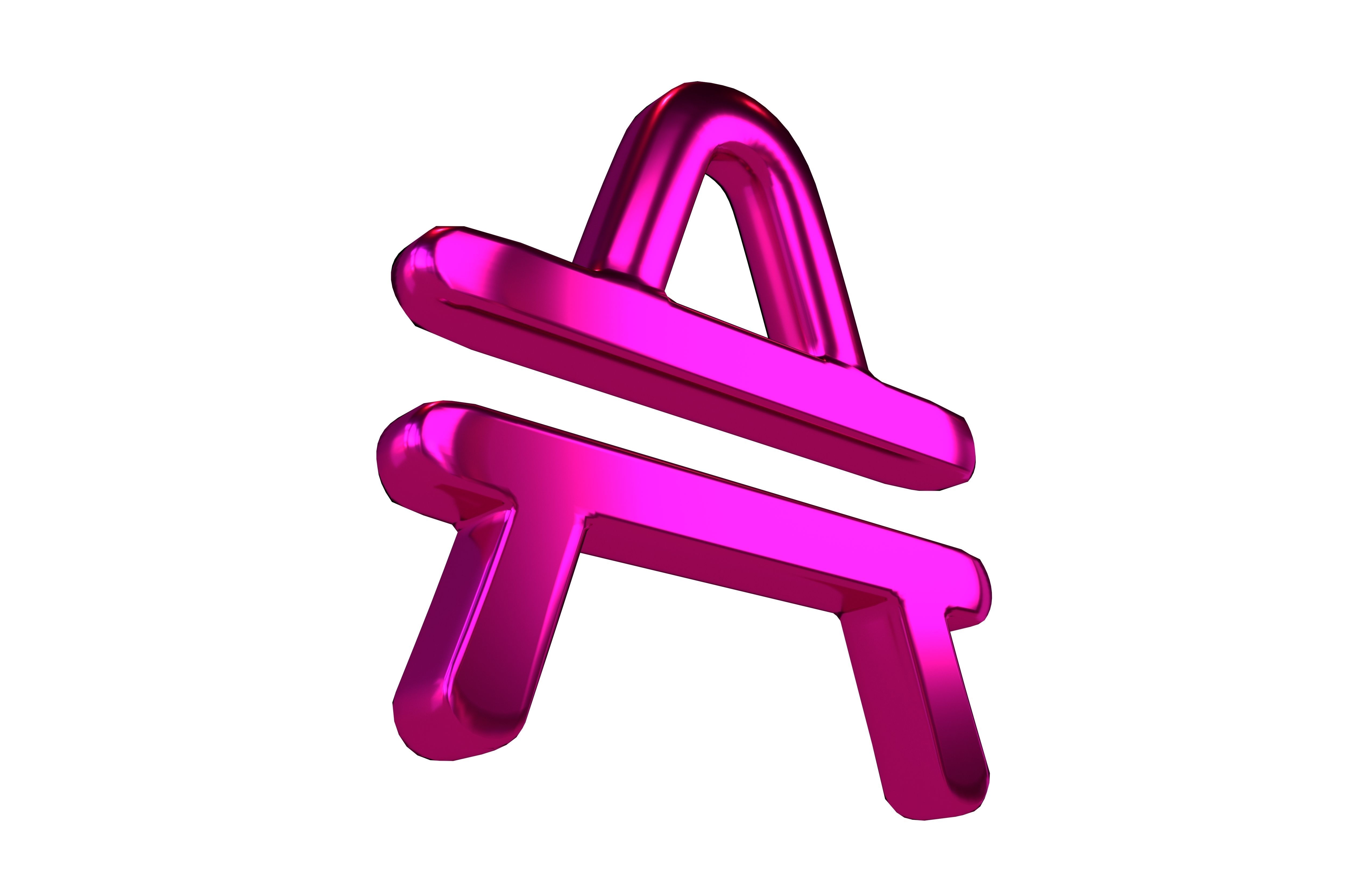 Amp Coin v2 003 Low-poly 3D model_3