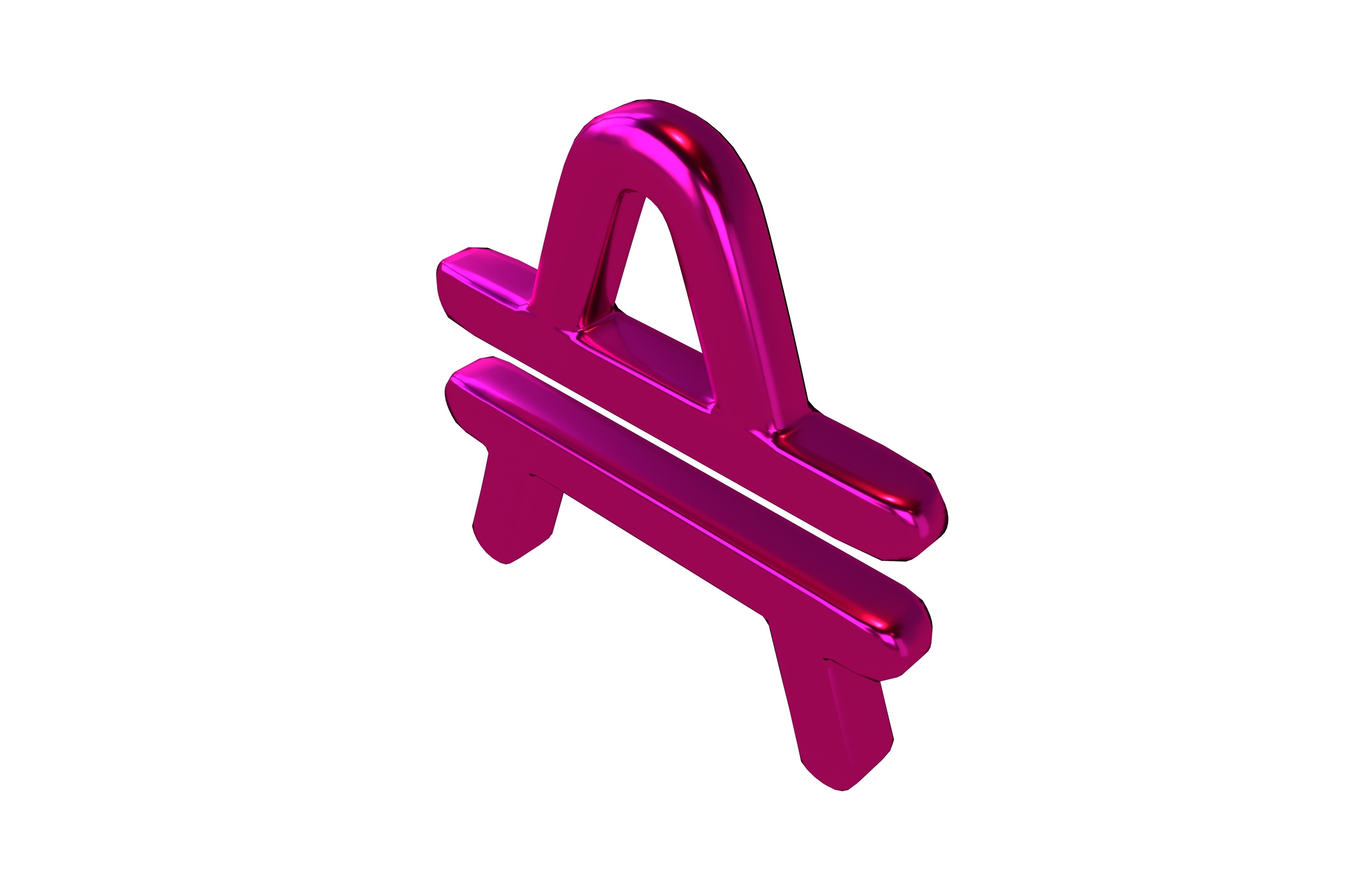 Amp Coin v2 003 Low-poly 3D model_2