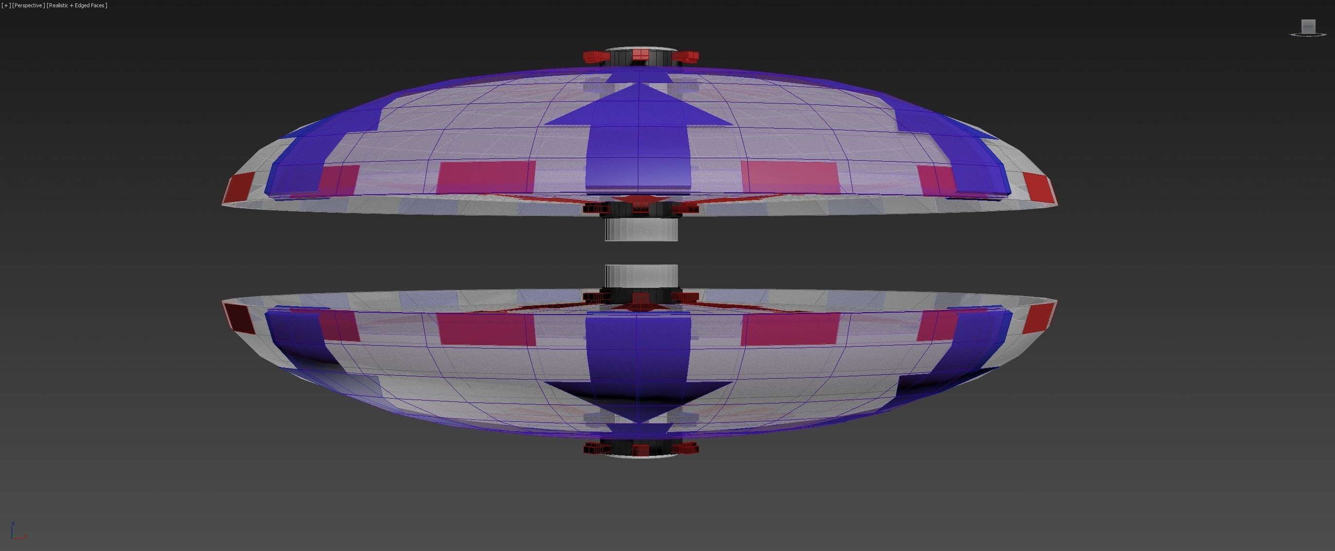 Bi-Directional Ionwind Compass - Concept 3D model_5