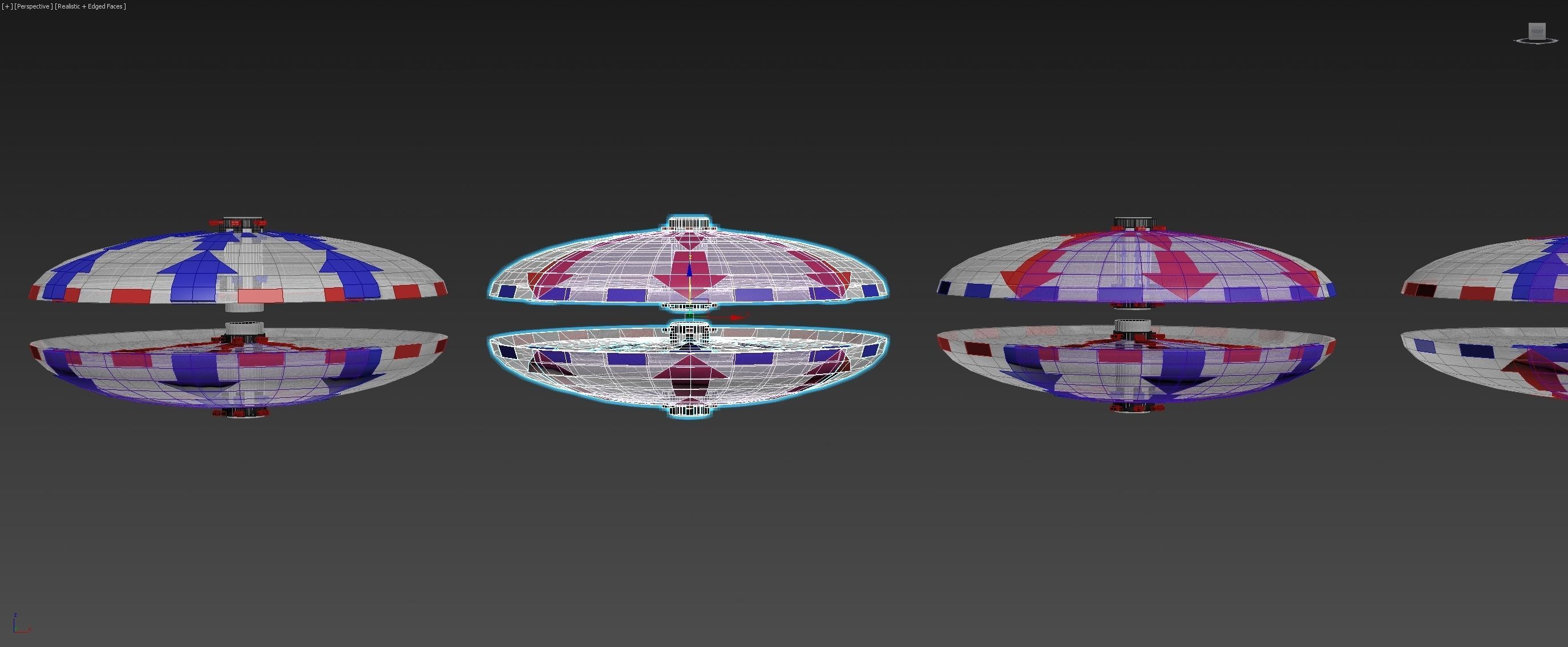 Bi-Directional Ionwind Compass - Concept 3D model_8