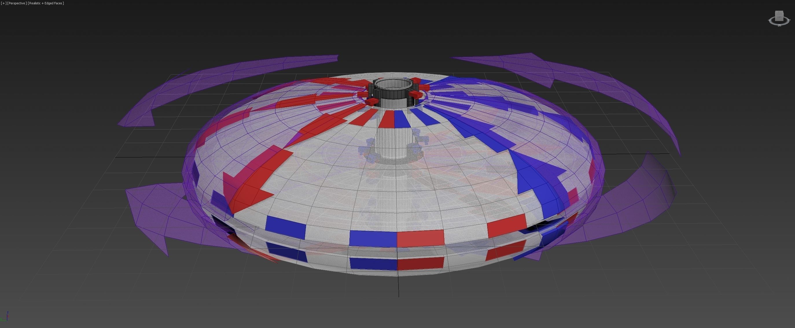 Bi-Directional Ionwind Compass - Concept 3D model_20