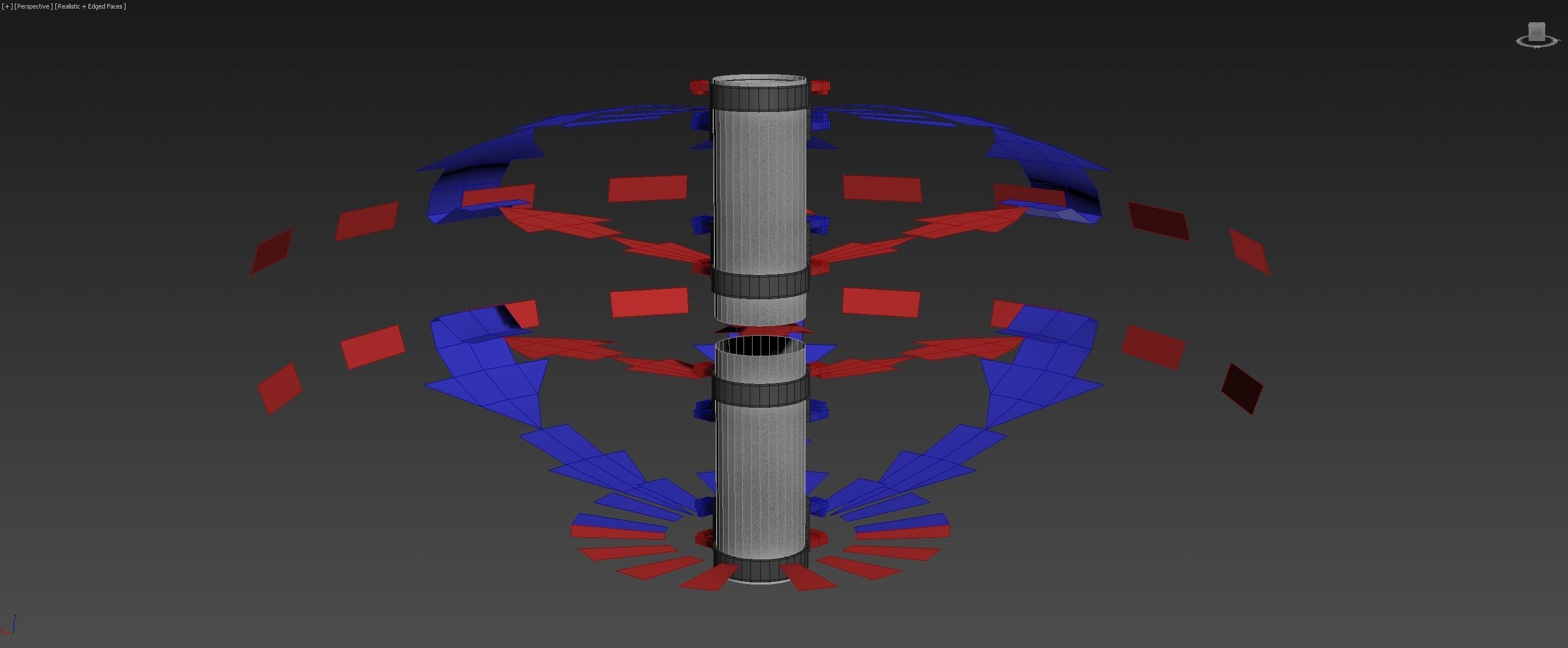 Bi-Directional Ionwind Compass - Concept 3D model_7