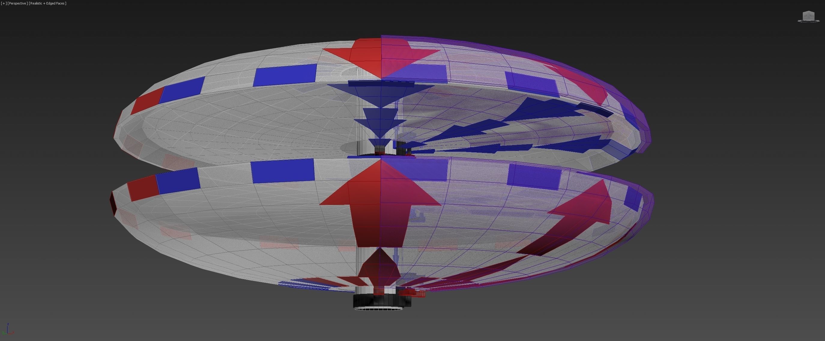 Bi-Directional Ionwind Compass - Concept 3D model_11