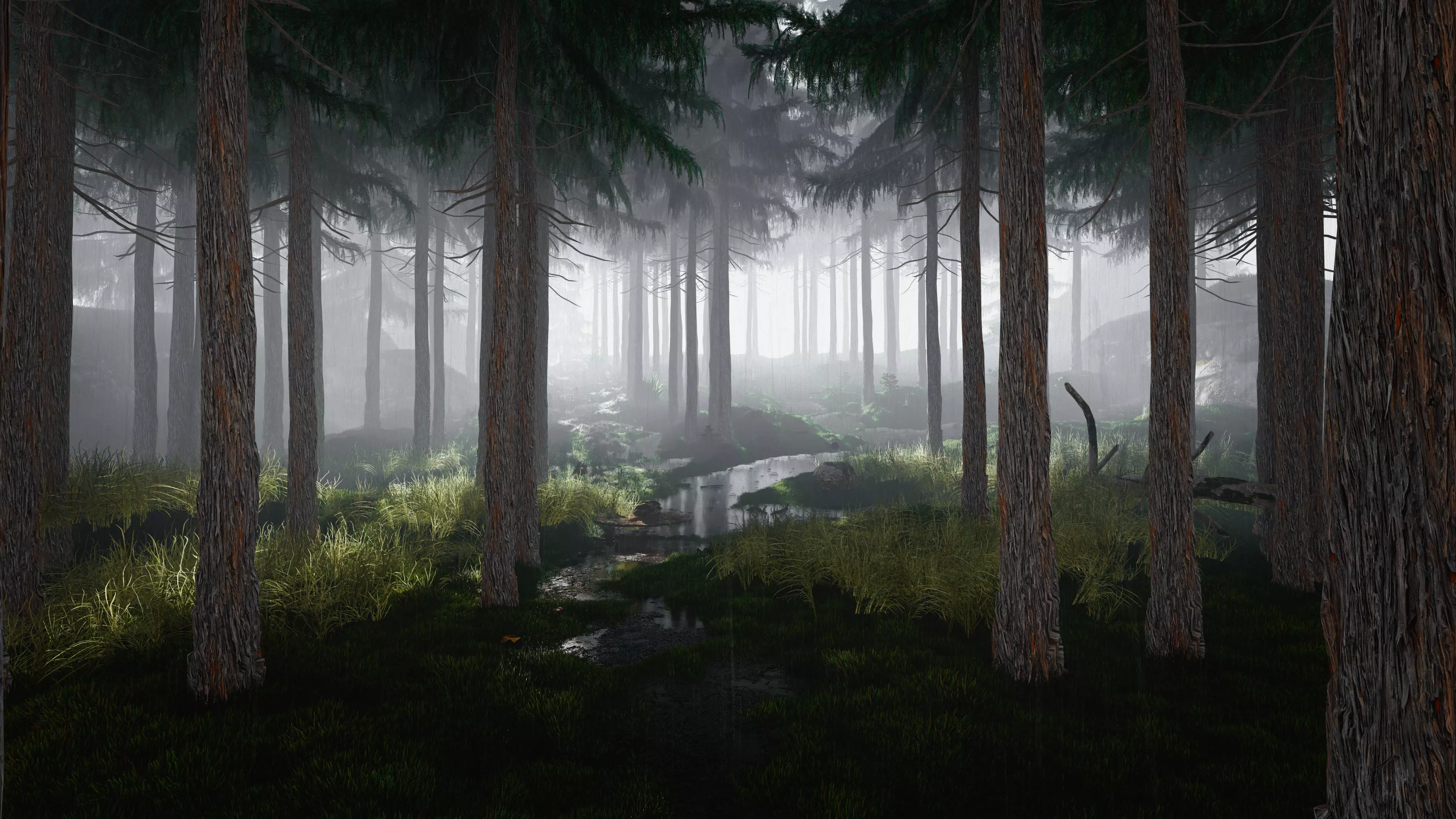LUMION SCENE THE FOREST 5 Free 3D model