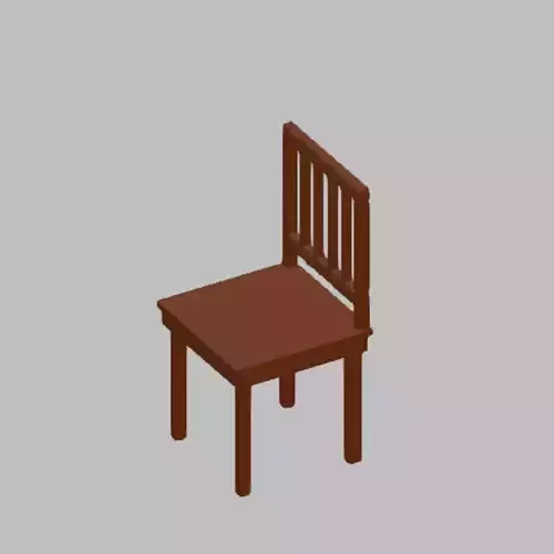 Wooden chair 