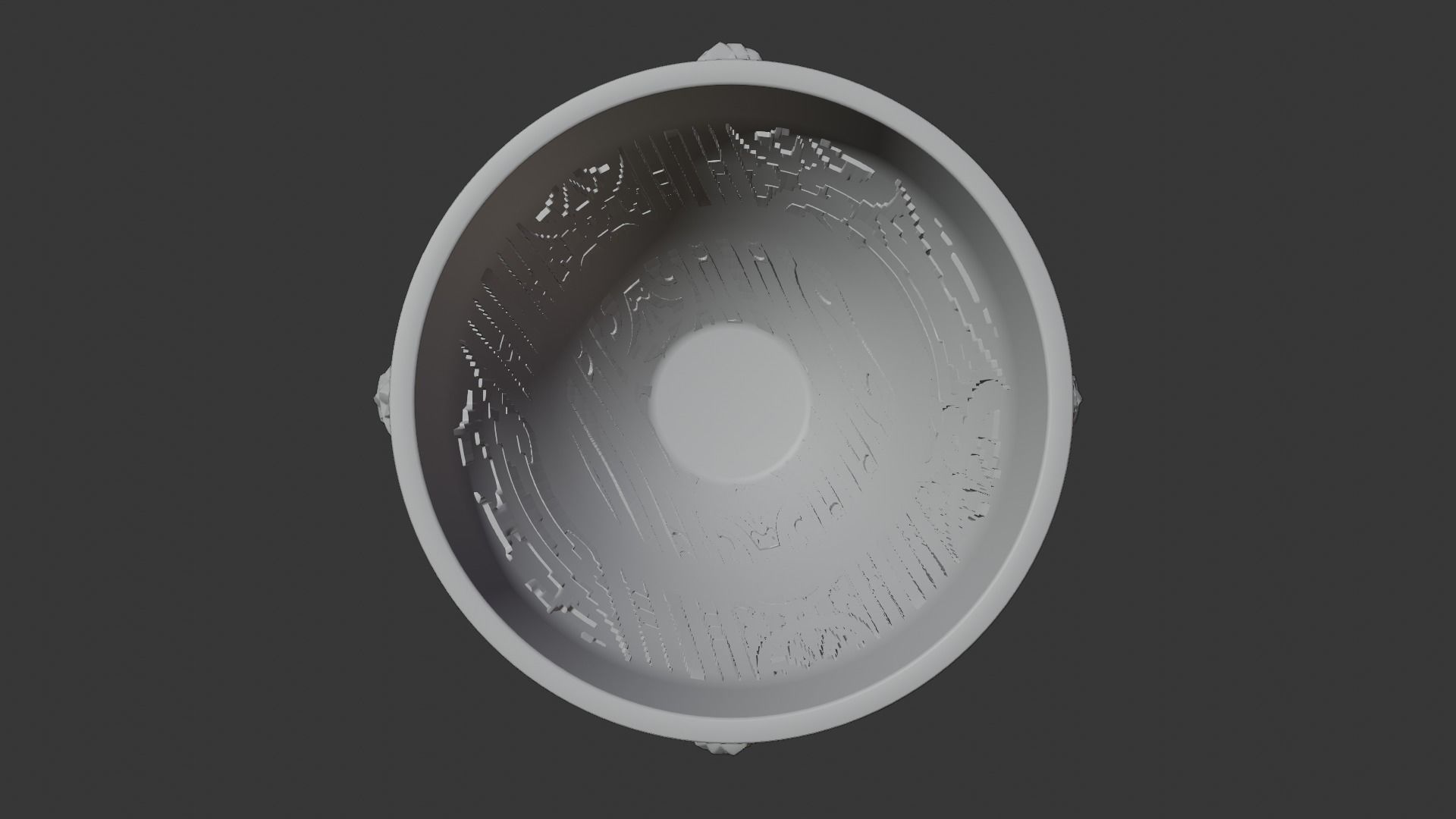 ancient ornamented goblet 3D model_13
