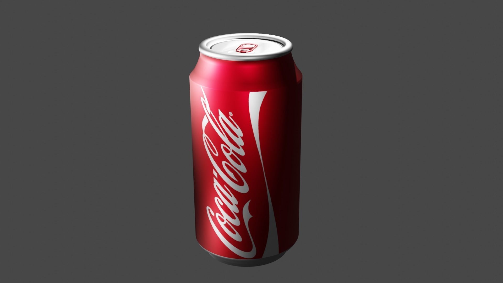 small coca-cola can Free 3D model_1